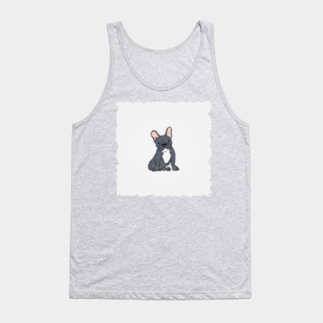 I Love My French Bulldog Tank Top by Custom Autos